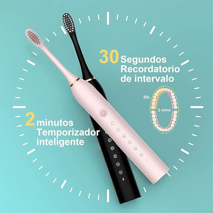 Cepillo de Dientes Eléctrico Recargable